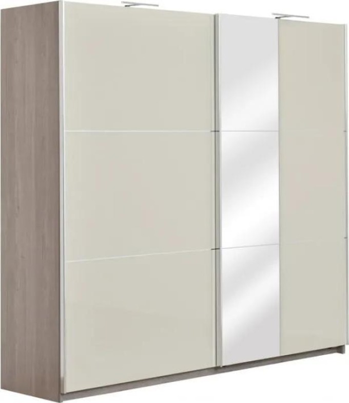 Skříň AP 230S EL - dub severský/písek lesk