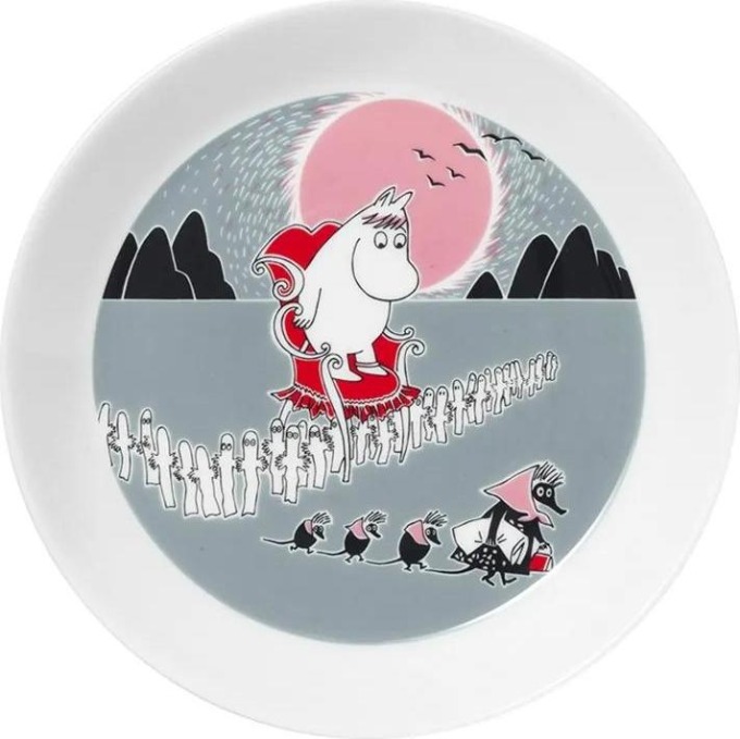 Talíř Moomin Adventure Move 19cm