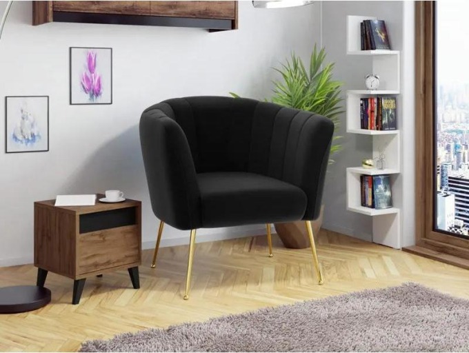 Čalouněné křeslo Rimilo, Potah: Magic Velvet 2219