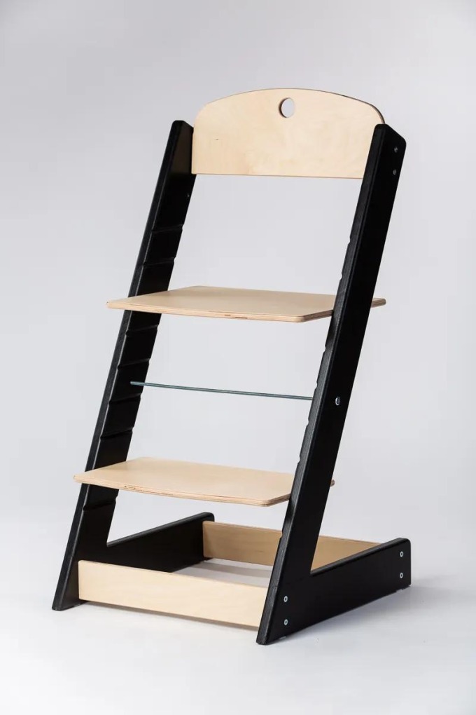 Lucas Wood Style rostoucí židle ALFA - černá/přírodní