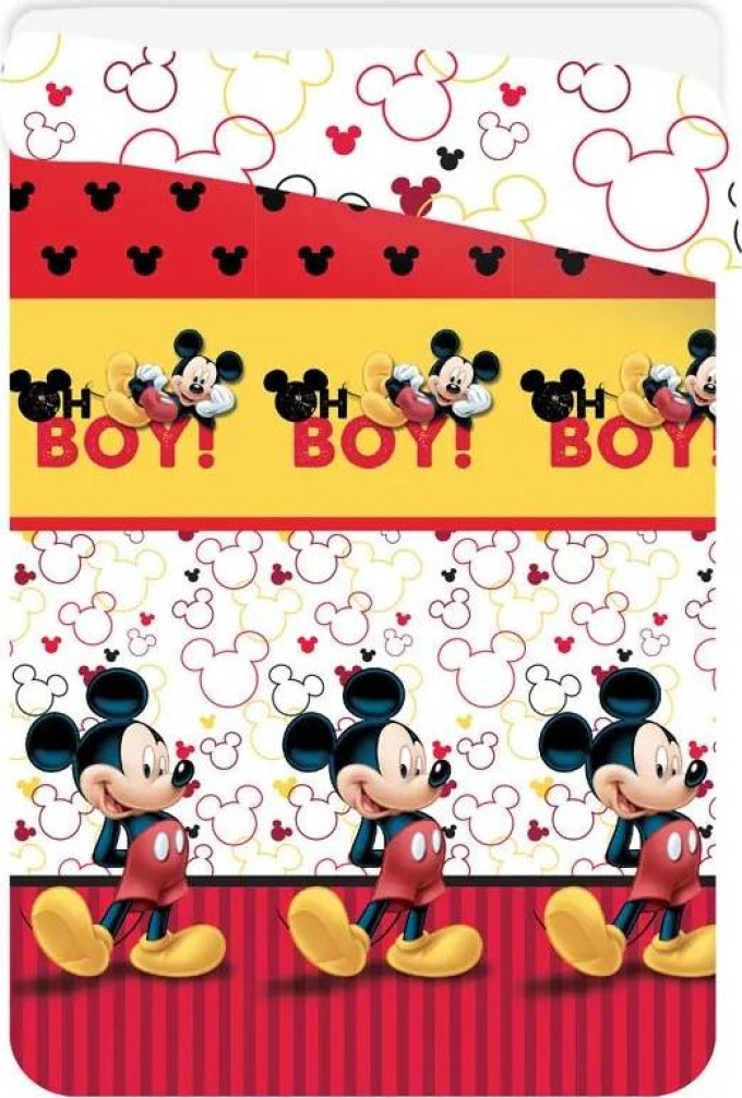 JERRY FABRICS Prošívaná deka Mickey polyester 180/260 cm