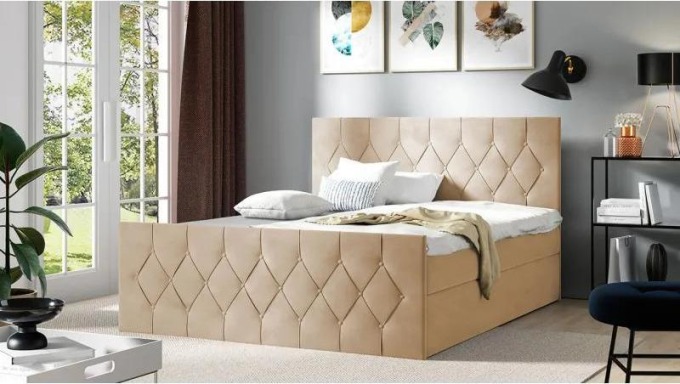 Kontinentální postel Colzone Lux, Potah: Mikrofaza 0005, Rozměr postele: 160x200