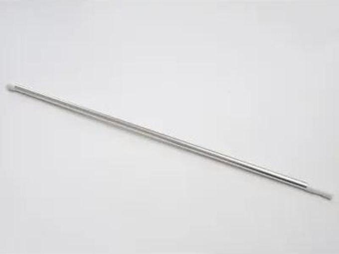 Rozpěrná hliníková tyč na sprchový závěs, 110/200 cm, chromová