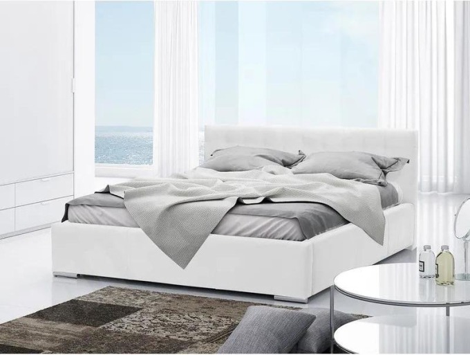 Postel Handley, Rozměr postele: 180x200, Barva:: ekokůže Soft 017