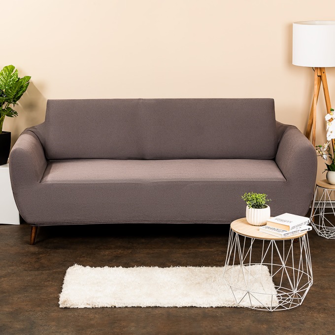 4Home Multielastický potah na sedací soupravu Comfort šedá, 180 - 220 cm