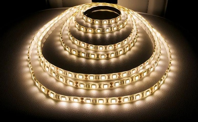 ECOLIGHT LED pásek - SMD 5050 - 5m - 60LED/m - 14,4W/m - IP65 - teplá bílá