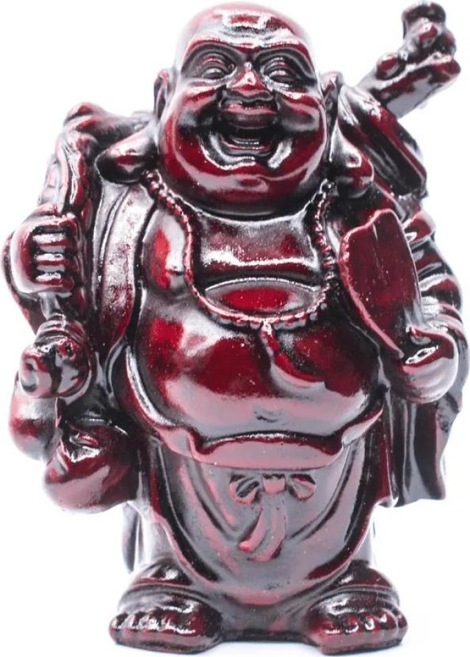 Milujeme Kameny Buddha bohatství - soška Feng shui - malá