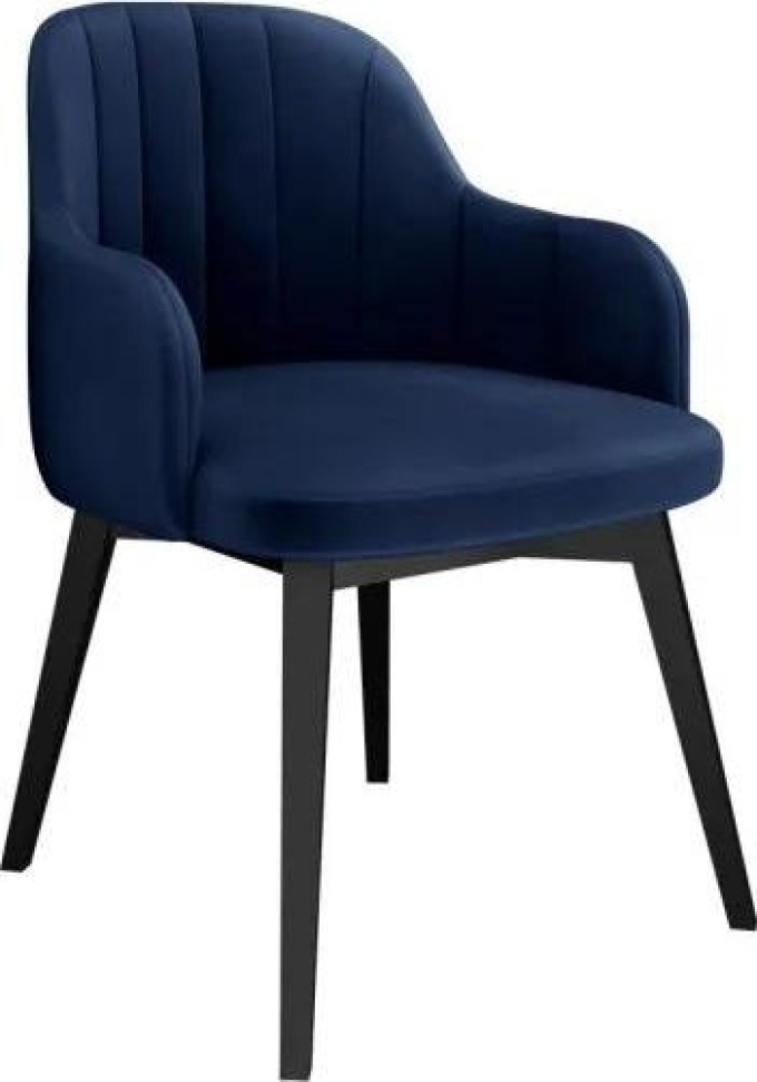 Čalouněné křeslo ST105, Barva křesla: černá, Potah: Magic Velvet 2216