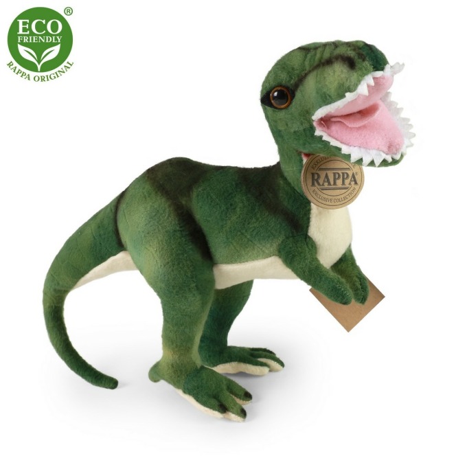 Rappa Plyšový dinosaurus T-Rex, 26 cm ECO-FRIENDLY