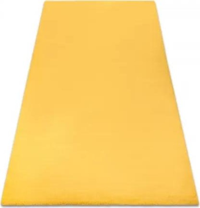 koberec BUNNY, zlatá, imitace králíčí kožešiny velikost 200x290 cm | krásné koberce cz