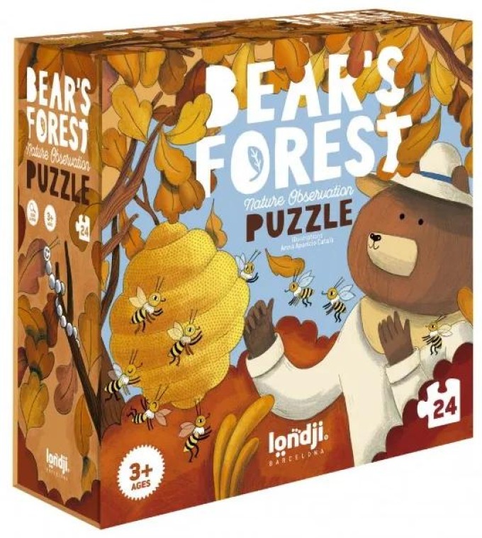 LONDJI Puzzle Bear forest 24pcs