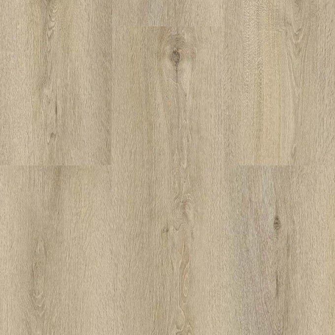 Vinylová podlaha s dubovým vzorem a pískovým odstínem pro odolnost a stabilitu s korkovou vrstvou a bez ftalátů