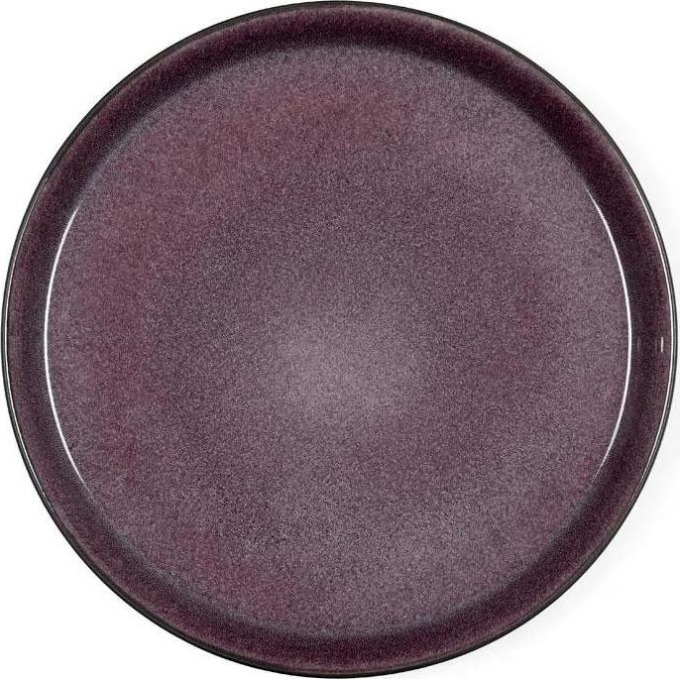 Bitz Kameninový mělký talíř 27 cm Black/Purple
