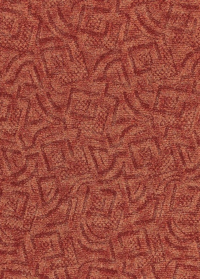 Červený metrážový koberec BELLA/MARBELLA s šířkou role 400 cm a jemným leskem, skvělá volba pro obývací pokoje, ložnice či pokoje pro hosty