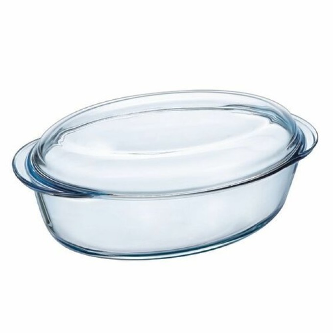 Pyrex Skleněná zapékací mísa s víkem, 4,1 l