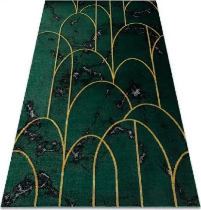 koberec EMERALD výhradní 1016 glamour, stylový art deco, mramor la velikost 140x190 cm | krásné koberce cz