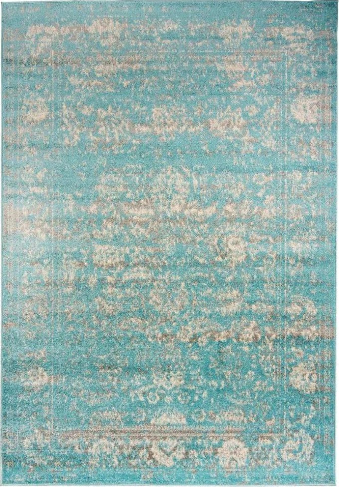 Kusový koberec Alesta tyrkysový 60x200cm