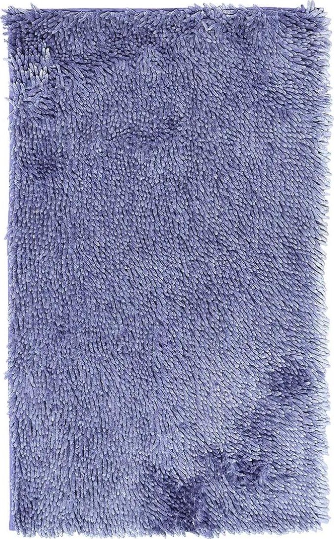 Koberce Breno Koupelnová předložka RASTA MICRO NEW - lilac, Modrá, 50 x 80 cm