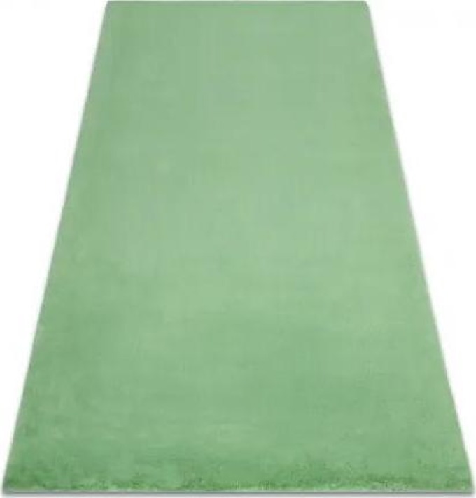 koberec BUNNY, zelená, imitace králíčí kožešiny velikost 200x290 cm | krásné koberce cz