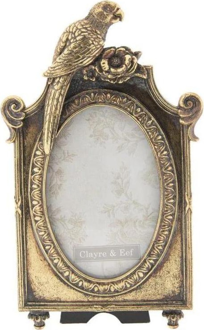 Rámeček na fotku s elegantní zlatou patinou od značky Clayre & Eef