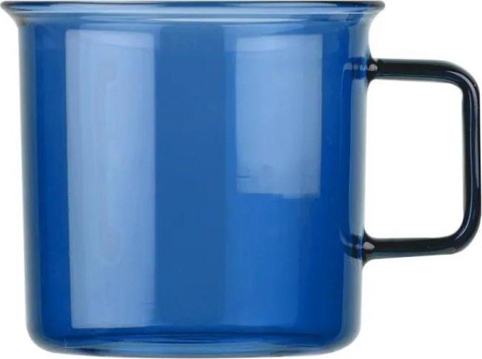 Hrnek Glass 0,35l, modrý