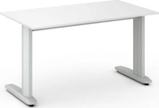 Kancelářský psací stůl PRIMO FLEXIBLE 1400 x 800 mm, bílá