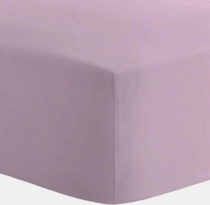 Prostěradlo jersey světle fialová TiaHome - 200x220cm
