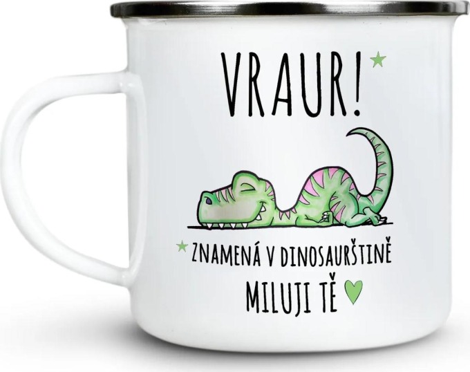 Ahome Plecháček VRAUR! Miluji Tě i v dinosaurštině. 300 ml