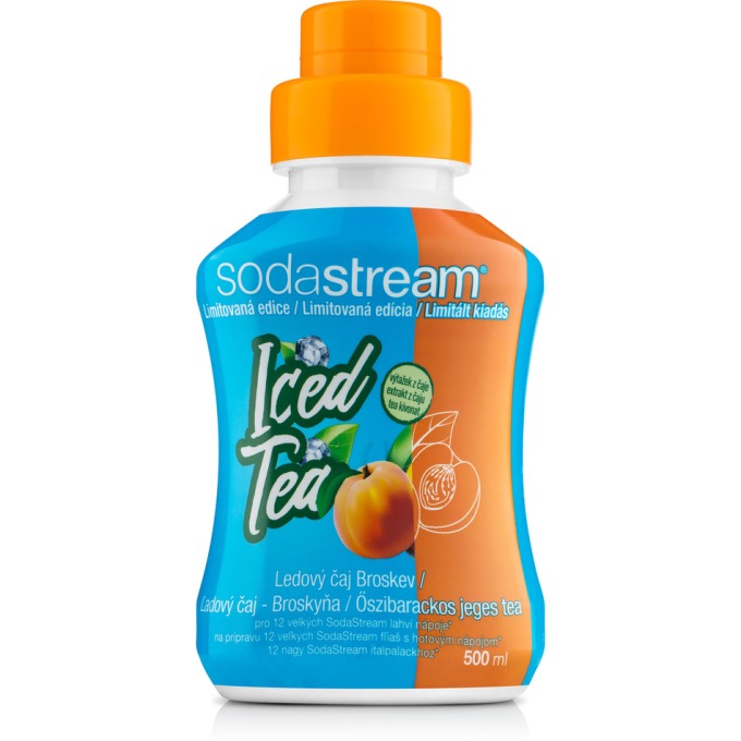 SodaStream Příchuť Ledový čaj BROSKEV, 500 ml