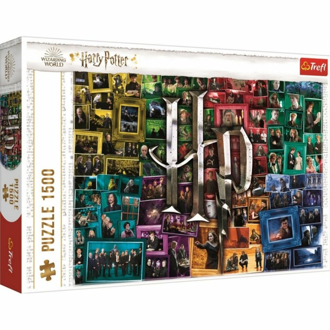 Trefl Puzzle Harry Potter Svět Harryho Pottera, 1500 dílků