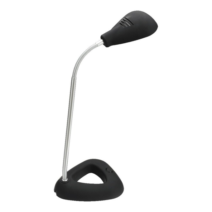 Prezent 63100 Flipp stolní LED lampa, 4,68W, 3000K, černá