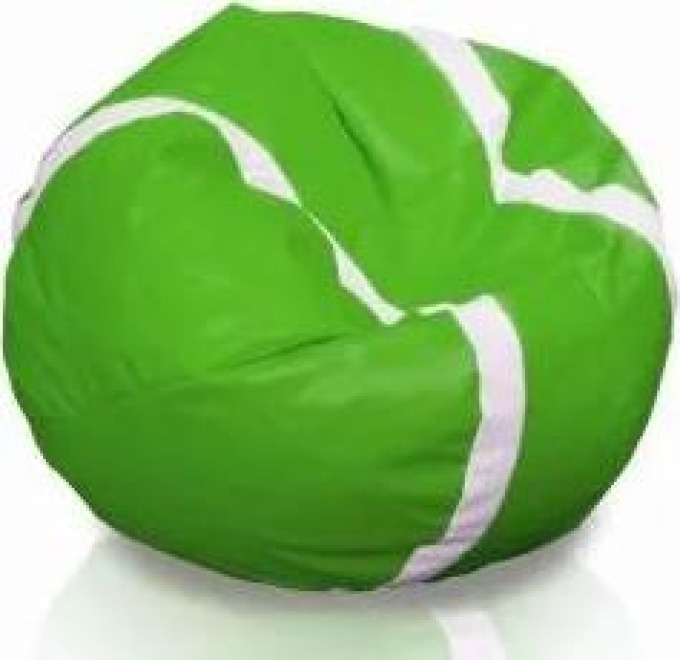 Sedací vak tenisová míč zelená