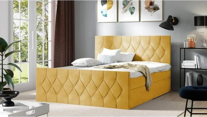 Kontinentální postel Colzone Lux, Potah: Mikrofaza 0007, Rozměr postele: 160x200