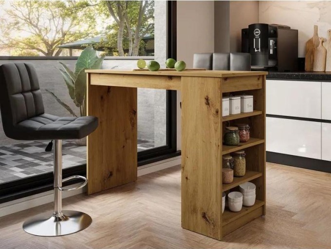 Barový stůl Roselid, Barva dřeva: dub artisan