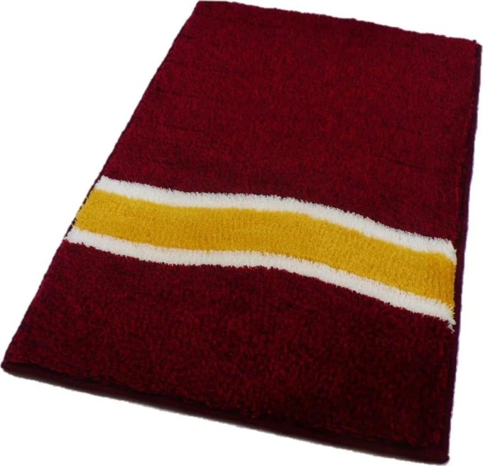 ROUTNER Koupelnová předložka LAVELLO Bordo - Bordo / 80 x 150 cm