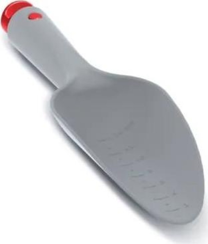 Zahradní lopatka R SCOOP 2 PLUS šedá 30,7cm (odolný ABS plast)