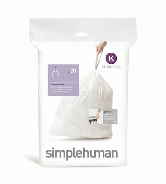 Simplehuman Sáčky do odpadkového koše K 35-45 l, 20 ks