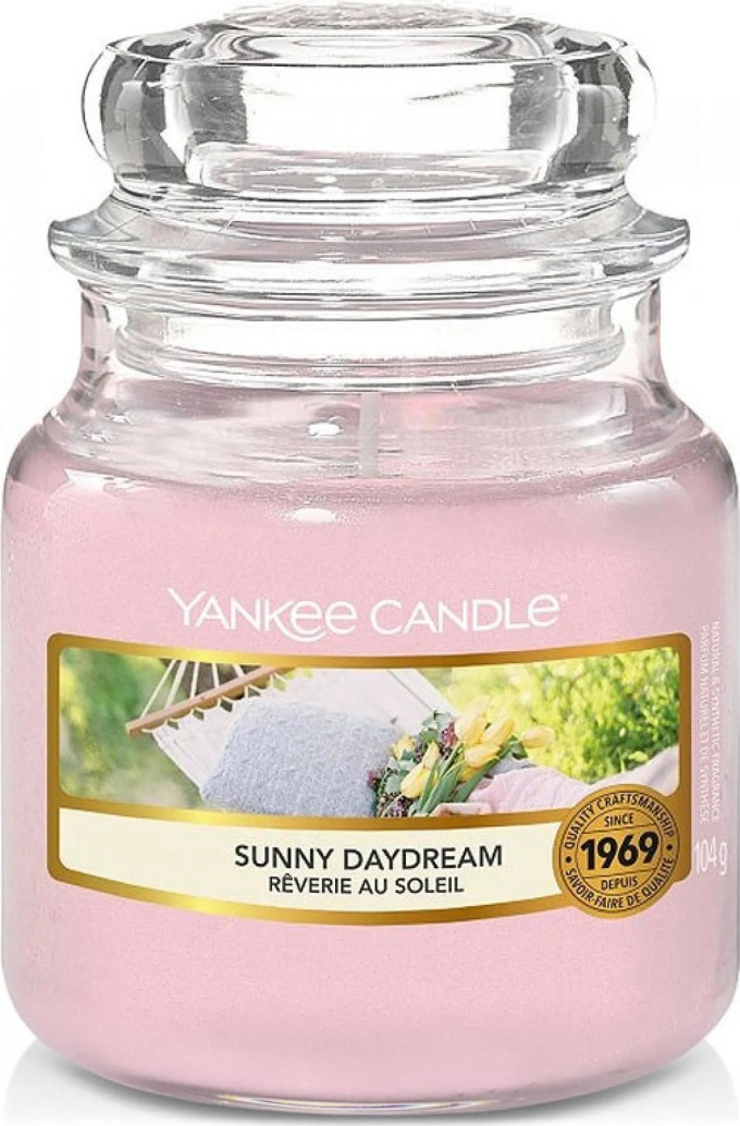 Yankee Candle vonná svíčka Classic ve skle malá Sunny Daydream 104 g