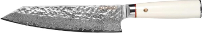 KATFINGER | Damaškový nůž Kiritsuke 8" (20cm) | White | KF513