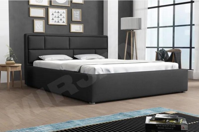Čalouněná postel s úložným prostorem a roštem Nido, Rozměr postele: 140x200, Potah: Victoria 14 868