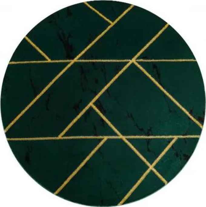 koberec kulatý EMERALD výhradní 1012 glamour, stylový mramor, geo velikost kruh 120 cm | krásné koberce cz