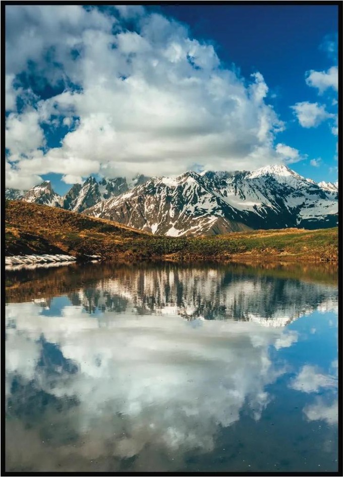 Plakát Ledovcové jezero 50 x 70 cm