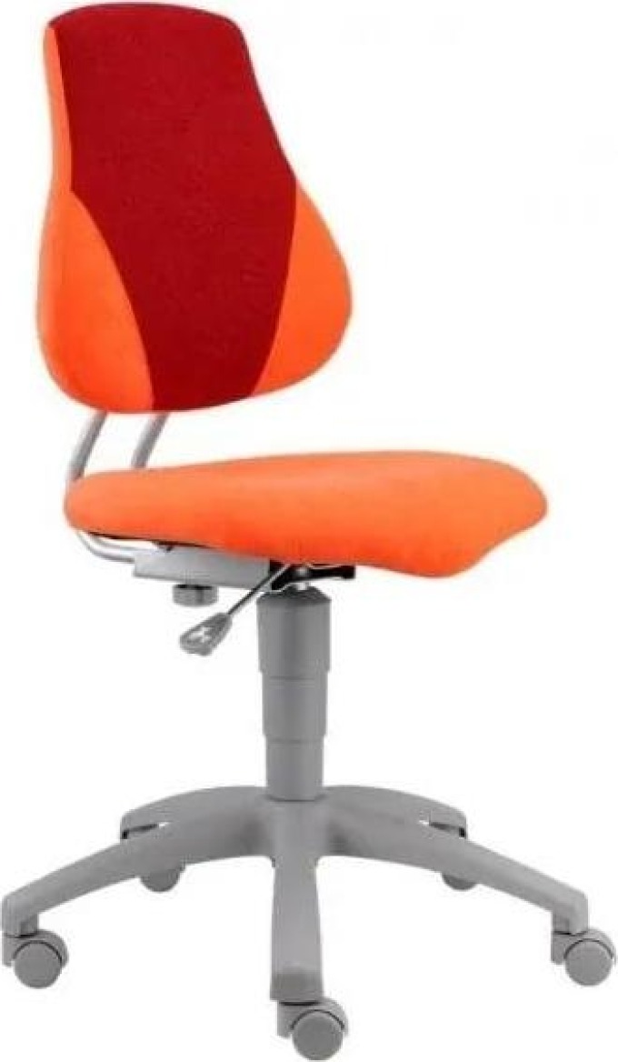 Alba Rostoucí židle Fuxo V - Line oranžová / vínová