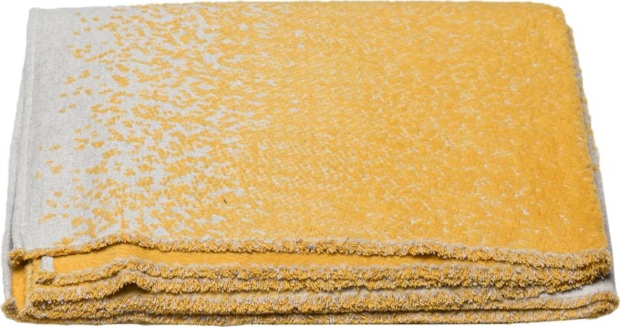 David Fussenegger Bavlněná deka DECO žlutá