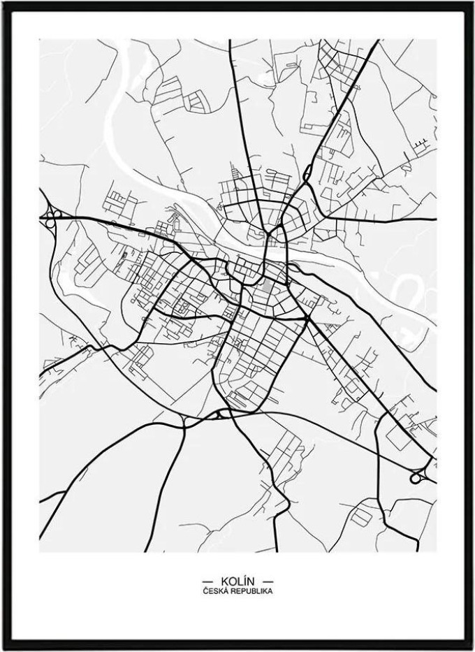 Kolín - 30x40 cm Obraz