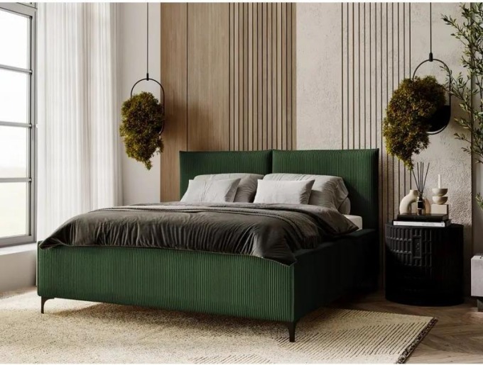 Čalouněná manželská postel s úložným prostorem Camtalo, Rozměr postele: 120 x 200 cm, Potahy: Poso 14