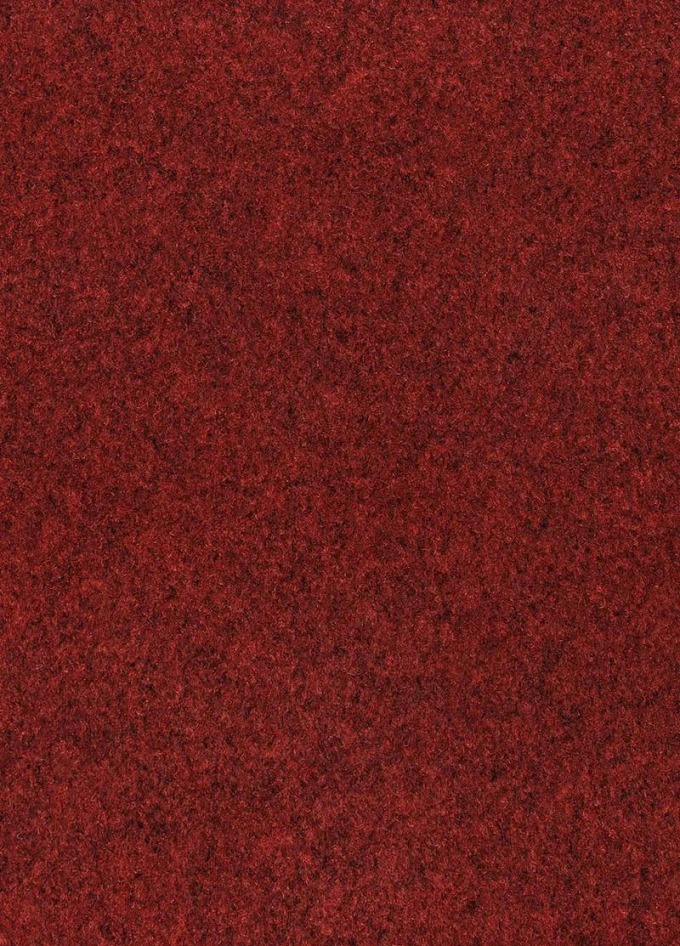 Vpichovaný koberec NEW ORLEANS 353 v červené barvě, šíře role 400 cm, vhodný pro komerční prostory