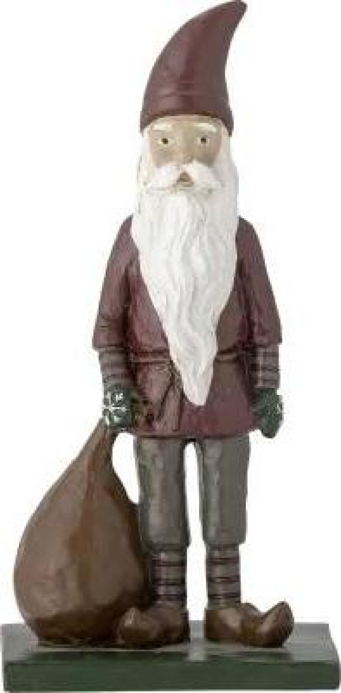 Vánoční figurka Santa Claus 14 cm Bloomingville