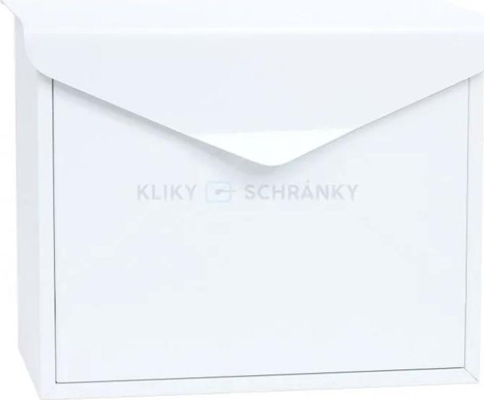 Poštovní schránka bílá s matným povrchem od RICHTER CZECH