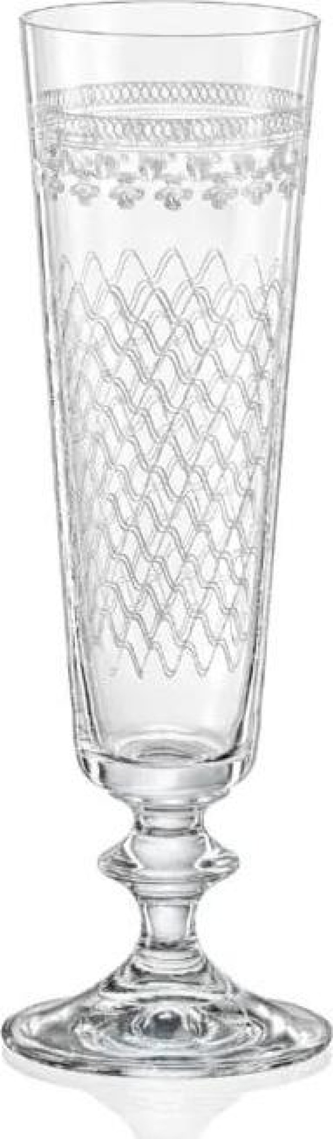 Crystalex - Bohemia Crystal Sklenice na šampaňské Bella Madame Karolinka 205 ml, 6 ks